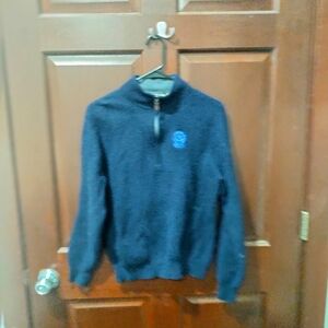 Donald Ross 100% merino wool blue sweater size L